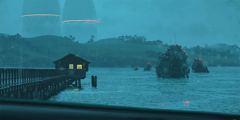 Robot Dystopia 10, Simon Stalenhag