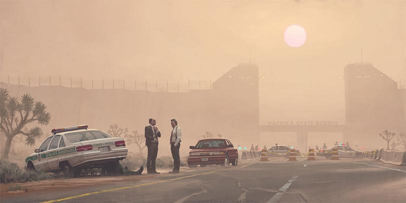 Robot Dystopia 15, Simon Stalenhag